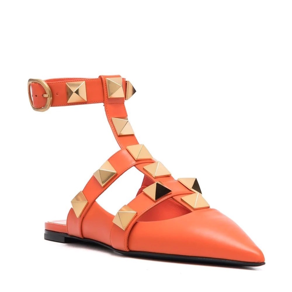 Valentino Garavani Roman Stud ballerina shoes